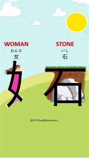 And yes... This is Jealous! 妬 #kanjimnemonic #japaneselanguageproficiencytest