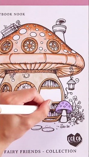 DIY - FAIRY CRAFT! PAPER CRAFT PRINTABLE! Color Cut Play! #adorablecrafts #printable #coloringbook