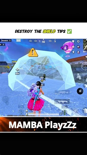 🤔 Destroy Shield Tips 🤔 Bgmi New Tips and Tricks #bgmi #tipsandtricks #shortsfeed #pubgmobile #pubg