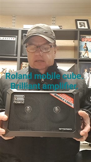 Roland mobile cube. Brilliant amplifier.