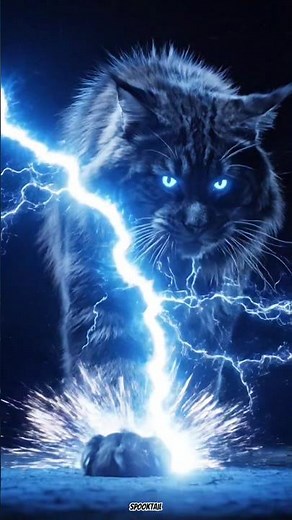 ⚡ MEET THE LIGHTNING CAT! ⚡ The True Storm Feline