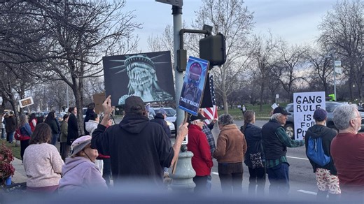 Hundreds attend protest in Redding following fatal ICE shooting in Minneapolis