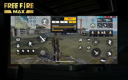 How to set a Custom HUD in Free Fire MAX
