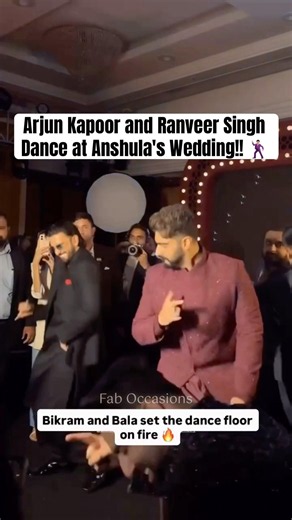 Ranveer Singh and Arjun Kapoor Dance at Anshula Kapoor's Wedding | Brotherhood | Bollywood Shaadi