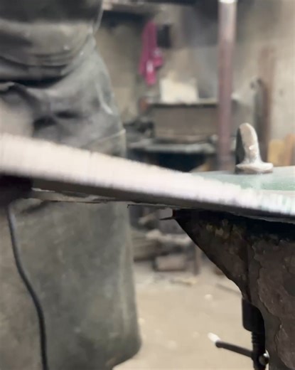 Forging a Knife with a Chain Base - Creating a Unique Design! #blacksmith #forging #knifemaking | Knives Project