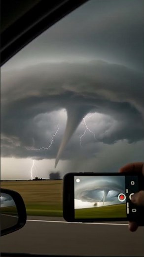 INSANE F5 Tornado Formation | AI Generated Simulation