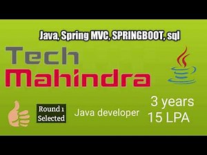 Tech Mahindra | Techm java interview questions and answers | Microservices interview questions