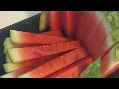 How To Quickly And Easily Cut Fun Watermelon Sticks - DIY Food & Drinks Tutorial - Guidecentral