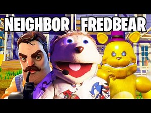 You Can’t OUTRUN FREDBEAR In Hello Neighbor...