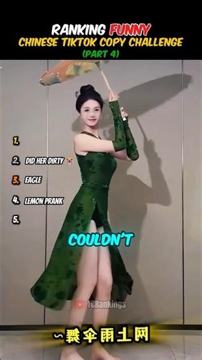 Ranking Chinese Tiktok Copy Challenge 🇨🇳🤣 Part 4