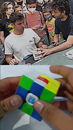 Cube solved while challenge..........#cubing #3dpuzzle #rubikscube #cubepuzzle