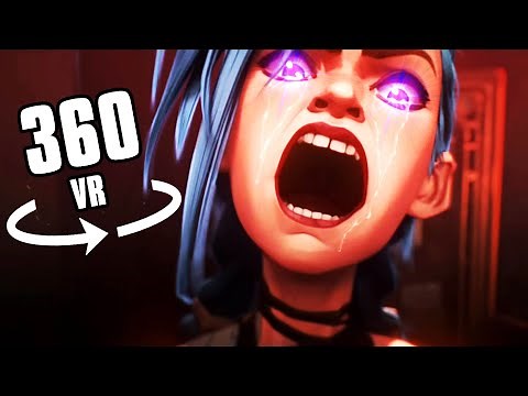 360° VR - Arcane | JINX kidnaps YOU!