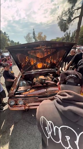 INSANE 🔥 Impala Hitting Switches 👀 #lowrider