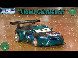 Pixar Cars GRC Nigel Gearsley - Review (12 Days of Customs - Day 4)