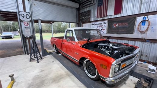 Another one moving under its own new upgraded power! #hackshack #harveyshackshack #c10 #lsswap #bagged @brhall3377 | Harvey's Hack Shack