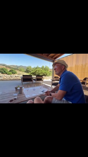 I always like to begin my explorations of the Santa Ynez Wine Country at Peake Winery. First of all, history. It was the original site of Sanford winery, which began the Pinot Noir boom in the wine country. Second of all, it has a beautiful tasting room and surrounding vineyard. And, finally, and more importantly, it offers terrific wines. Bernadette and I spent a very pleasant three hours tasting and speaking wines with general manager, Mike Anderson, and tasting room host, Austin Williamson. |