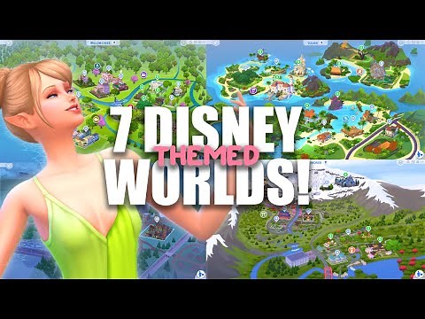 The ULTIMATE Disney Sims 4 Save File | Full Tour