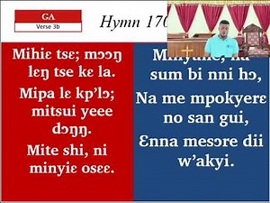 PRESBY HYMN 170