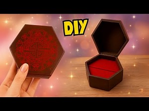 🎁 DIY Miraculous Box Made of Cardboard ✂️ | Exact Replica from the Series!