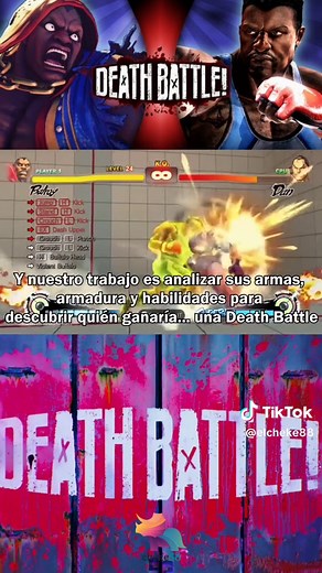 Death Battle! Balrog Vs TJ Combo. #streetfighter #killerinstinct #balrog #tjcombo #deathbattle #boxfight