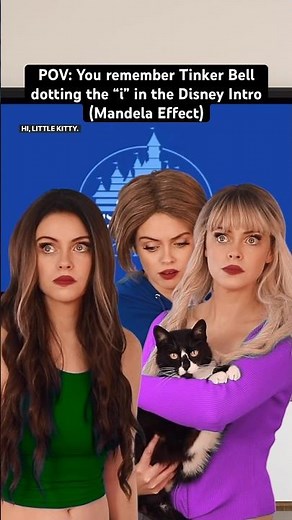 POV: You remember Tinker Bell dotting the “i” in the Disney Intro #mandelaeffect #nostalgia #90skid