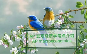AP 宏观经济学考点介绍 AP economics