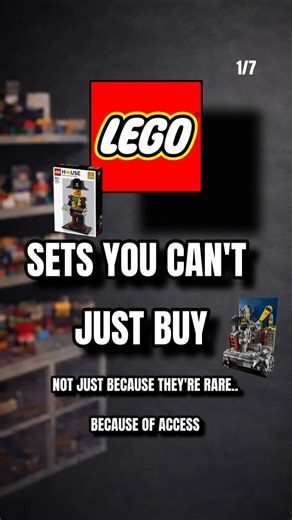 LEGO Sets You Can’t Just Buy… It’s About Access