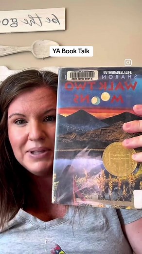 Walk Two Moons by Sharon Creech #booktok #yabooktok #teachertok #middleschool #middleschoolela #booktalk