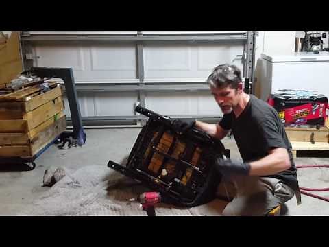 Porsche 911 / Boxster Seat Disassembly For Shipping or Repair