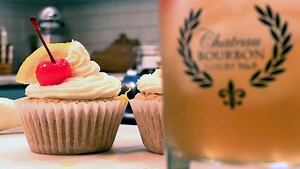 Chateau Bourbon: How to make bourbony cupcakes