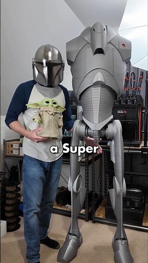 I'm Making a Super Battle Droid from Star Wars Part 4! The Torso #shorts