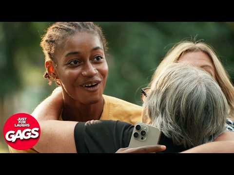 NEW Free Hug Prank | Just For Laughs Gags