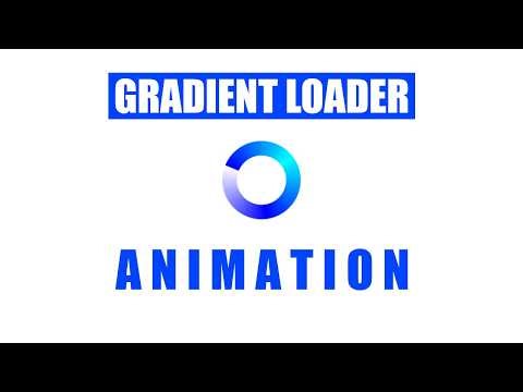 Spinning Gradient Loader using HTML CSS | CSS Loading Animation Tutorial