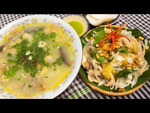 COOK DELICIOUS CHICKEN PORRIDGE AND MAKE CHICKEN AND ONION SALAD THAT IS FLAVOR-BASED WITH SALAD ...