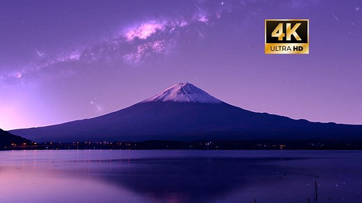 「富士山」4K动态壁纸分享-热门壁纸推荐-热门壁纸推荐-哔哩哔哩视频