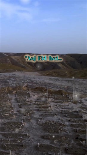 Aaj Eid Hai… Magar Qabristan Mein Log Ro Rahe Hain 💔