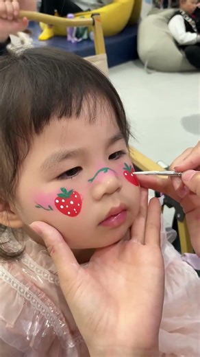 🌸 Beautiful face painting tutorial #art #painting #face painting #face art