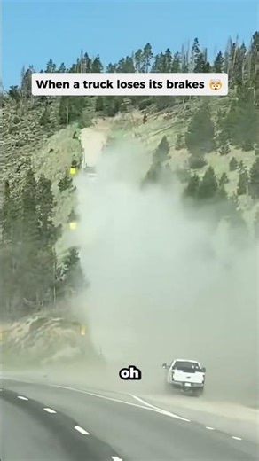 How Runaway Truck Ramps Save Lives #shorts