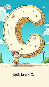 Learn Letter C for Kids | C for Candy, Clock, Crab | Alphabet Writing & Coloring #kids