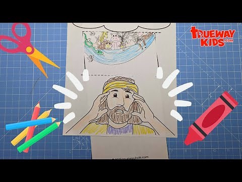 Peter and Cornelius Bible craft for kids