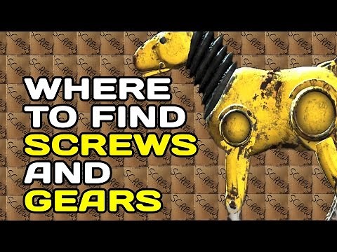 FAST | Where to Find Screws and Gears | Two Locations! | Fallout 4 | Crafting Materials