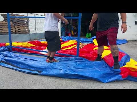 Jacobs ladder set up Kingofbounce.com