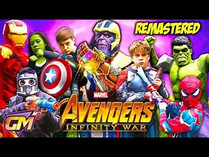 Nerf Battle: Avengers Infinity War