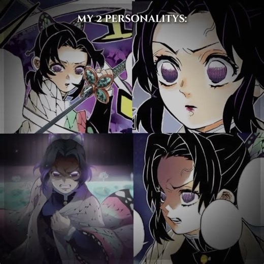 My 2 personality💜 #shinobu #kny #demonslayer #kimetsunoyaiba #hashira #shinobukocho #foryou