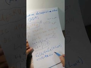 Solve Heat equation by using Adomian decomposition method