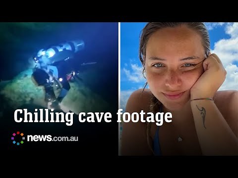 Haunting footage captures Maldives cave before fatal dive disaster