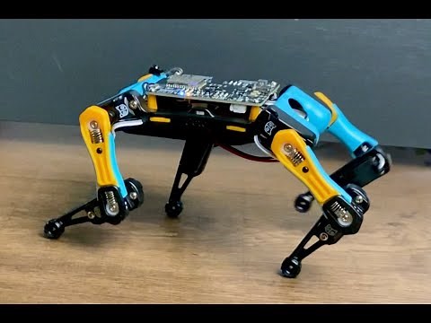 Petoi Bittle driven by BiBoard V0 | ESP32 controller board | PetoiCamp