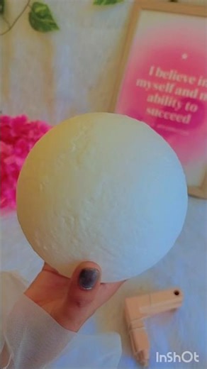moon lamp from meesho🌙🤌| #ytshorts #viral #meesho #feed #unboxing #yt #meeshofinds #moonlamp #decor