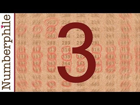 3 is everywhere - Numberphile