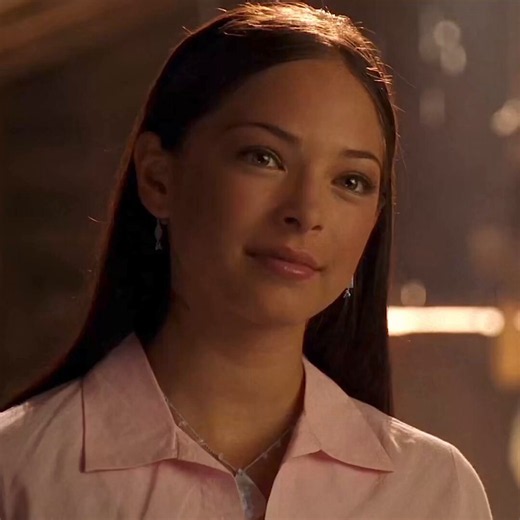 Lana Lang in SMALLVILLE (2001), portrayed by Kristin Kreuk.